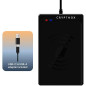USB-C NFC Reader USB FIDO2 MIFARE DESFire ISO14443 Compatible with Windows 11 USB-C NFC Reader USB FIDO2 MIFARE DESFire ISO14443 Compatible with Windows 11