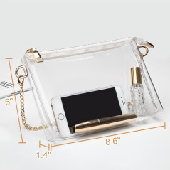 Sac Transparent BS-VOG pour Événements – Femme Chic