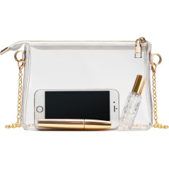 BS-VOG Clear Purse for Stadiums | Women's Clear Crossbody Bag