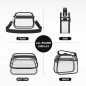 USPECLARE Sac Transparent pour Événements Sportifs - Sac à Main Clair pour Supporteurs USPECLARE Sac Transparent pour Événements Sportifs - Sac à Main Clair pour Supporteurs