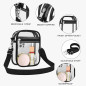 USPECLARE Sac Transparent pour Stades, Sac Bandoulière Clair Antivol pour Événements USPECLARE Sac Transparent pour Stades, Sac Bandoulière Clair Antivol pour Événements