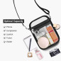 USPECLARE Sac Transparent pour Stades, Sac Bandoulière Clair Antivol pour Événements USPECLARE Sac Transparent pour Stades, Sac Bandoulière Clair Antivol pour Événements