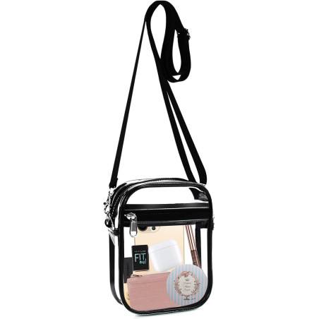 Sac Transparent Fibrdoo Clear Bag pour Événements Stade