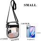 Fibrdoo Sac Transparent à Bandoulière pour Événements en Stade - Clair et Pratique Fibrdoo Sac Transparent à Bandoulière pour Événements en Stade - Clair et Pratique