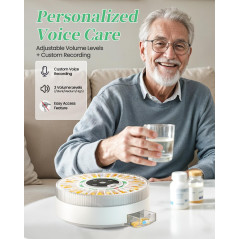 Distributeur Pilules Intelligent Colorwing® 2025 pour Seniors