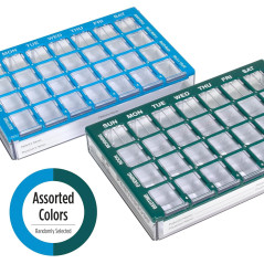 Ezy Dose Pharmadose Weekly 7-Day 4X/Day Medium Pill Organizer