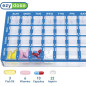 Ezy Dose Pharmadose Organisateur de Pilules Hebdomadaire 7 Jours, 4 Fois/Jour, Taille Moyenne Ezy Dose Pharmadose Organisateur de Pilules Hebdomadaire 7 Jours, 4 Fois/Jour, Taille Moyenne