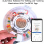 Distributeur Automatique de Pilules MOBI WiFi avec Alarme et Verrouillage Intelligent Distributeur Automatique de Pilules MOBI WiFi avec Alarme et Verrouillage Intelligent