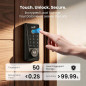 Serrure de porte intelligente DESLOC D110 Plus WiFi empreinte digitale avec contrôle via application Serrure de porte intelligente DESLOC D110 Plus WiFi empreinte digitale avec contrôle via application