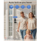 Philips Smart Deadbolt Lock with Keypad & 2 Lever Handles for Front Door Security Set Philips Smart Deadbolt Lock with Keypad & 2 Lever Handles for Front Door Security Set