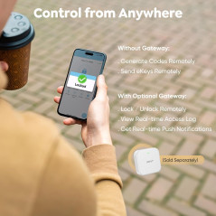 Serrure Sifely Biométrique Clavier Sans Clé avec App Bluetooth