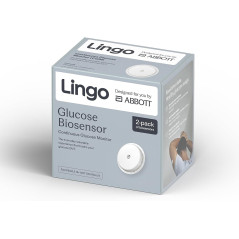 Lingo CGM 2-Pack : Suivi Glycémique 24/7 Précis & Continu