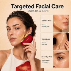 ZDEER GS5 : Gua Sha Électrique Chauffant & Massage Lumière Rouge