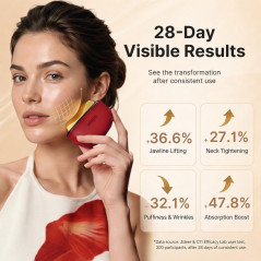 ZDEER GS5 : Gua Sha Électrique Chauffant & Massage Lumière Rouge