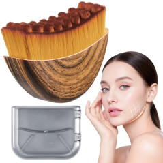 Lymphatic Contour Face Brush for Effective Lymphatic Drainage Massage