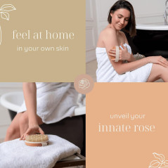 Dry Brushing Body Brush - Exfoliate, Massage & Cellulite Treatment