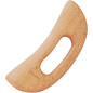FKYzixeh Wooden Gua Sha Lymphatic Drainage Massager, Manual Body Scraper for Cellulite & Muscle Relief (Style A)