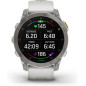 Garmin Epix Gen 2 - Montre Connectée Premium, Écran AMOLED Tactile, Santé & Aventure, Titane Blanc Garmin Epix Gen 2 - Montre Connectée Premium, Écran AMOLED Tactile, Santé & Aventure, Titane Blanc