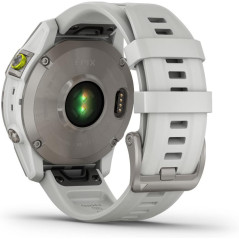 Garmin epix Gen 2 : Montre Connectée Premium Titanium Blanche