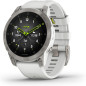 Garmin Epix Gen 2 - Montre Connectée Premium, Écran AMOLED Tactile, Santé & Aventure, Titane Blanc Garmin Epix Gen 2 - Montre Connectée Premium, Écran AMOLED Tactile, Santé & Aventure, Titane Blanc