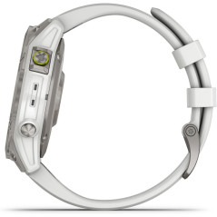 Garmin epix Gen 2 : Montre Connectée Premium Titanium Blanche