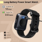 Montre Connectée Unisexe 1.8'' avec Alexa, Appels, Notifications, Cardio, Sommeil, 120 Modes Sportives, Étanche Montre Connectée Unisexe 1.8'' avec Alexa, Appels, Notifications, Cardio, Sommeil, 120 Modes Sportives, Étanche