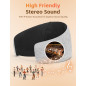 Bluetooth 6.0 Sleep Headphones Sleep Mask for Side Sleepers with 20H Playtime Bluetooth 6.0 Sleep Headphones Sleep Mask for Side Sleepers with 20H Playtime