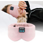 Wireless Bluetooth 5.4 Sleep Mask Headphones Soft Eye Mask Blackout with Mic – Pink Wireless Bluetooth 5.4 Sleep Mask Headphones Soft Eye Mask Blackout with Mic – Pink
