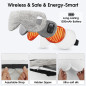 Heated Cordless Rechargeable Eye Mask and Soothing Eye Compress for Relaxation and Relief