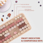 Wireless Retro Typewriter Style Keyboard and Mouse Combo for PC Wireless Retro Typewriter Style Keyboard and Mouse Combo for PC
