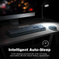MOFII Combo Clavier et Souris Sans Fil Retro, Touches Rondes, Connexion 2.4GHz, Bleu Coloré MOFII Combo Clavier et Souris Sans Fil Retro, Touches Rondes, Connexion 2.4GHz, Bleu Coloré