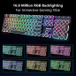 Clavier Mécanique Gaming Sans Fil Redragon Style Machine à Écrire Noir Clavier Mécanique Gaming Sans Fil Redragon Style Machine à Écrire Noir