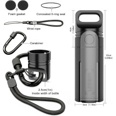 Aluminum Alloy Case for Ledger Nano X/S Plus & YubiKey 5/5C NFC