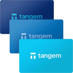 TANGEM Crypto Wallet Pack de 3 - Stockage Froid Sécurisé - Couleur Hyperblue