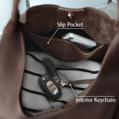 Soft Vegan Leather Hobo Bags for Women | Slouchy Shoulder Tote Purses