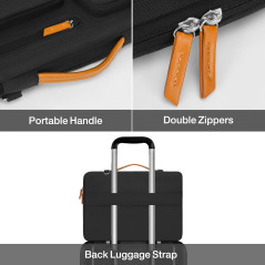 MOSISO 360° Protective Shoulder Bag for 15.6-16 inch Laptops – Durable, Lightweight, and Stylish