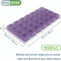 Ezy Dose Pop-Out Daily 7-Day Pill Organizer, 4X/Day, Large - Color May Vary Ezy Dose Pop-Out Daily 7-Day Pill Organizer, 4X/Day, Large - Color May Vary