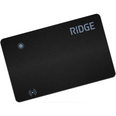 Ridge Tracker Card for Apple & Android - Slim, Waterproof Item Locator