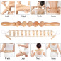 Xokocli 7-in-1 Wood Therapy Massage Tools for Lymphatic Drainage, Muscle Pain Relief & Body Sculpting Xokocli 7-in-1 Wood Therapy Massage Tools for Lymphatic Drainage, Muscle Pain Relief & Body Sculpting