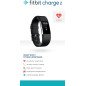 Fitbit Charge 2 Fitness Wristband with Heart Rate, Large, Black (US Version) - 1 Count