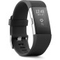 Fitbit Charge 2 Bracelet Fitness et Suivi Cardiaque, Noir, Taille Large (Version US) Fitbit Charge 2 Bracelet Fitness et Suivi Cardiaque, Noir, Taille Large (Version US)