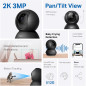 Tapo 2K Pan Tilt Security Camera C211 (2-Pack) – Baby Monitor & Dog Camera Tapo 2K Pan Tilt Security Camera C211 (2-Pack) – Baby Monitor & Dog Camera