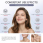 Wireless Red Light Therapy Face Device with 4 Modes & 2000mAh Battery, Remote Control Included