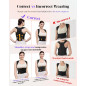 Posture Corrector for Women & Men - 5x Enhanced Support Back Brace, Small Size Posture Corrector for Women & Men - 5x Enhanced Support Back Brace, Small Size
