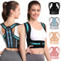 Correcteur de posture Fit Geno pour femmes Lite, attelle dorsale supérieure anti-voutement Correcteur de posture Fit Geno pour femmes Lite, attelle dorsale supérieure anti-voutement