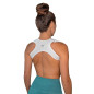 Upper Back Posture & Neck Hump Corrector - Support Brace for Women & Men, Pain Relief, Discreet White Upper Back Posture & Neck Hump Corrector - Support Brace for Women & Men, Pain Relief, Discreet White