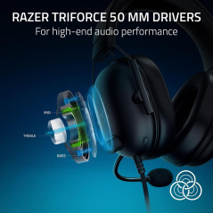 Casque Gaming Razer BlackShark V2 X Filaire PS Noir