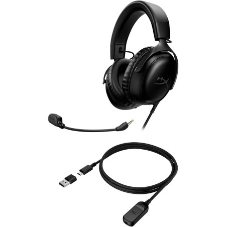 HyperX Cloud III – Casque Gaming Filaire PC, PS5, Xbox Noir