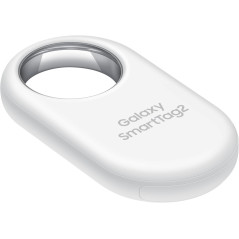 SAMSUNG SmartTag2 (2023) Bluetooth & UWB, IP67 Étanche, Batterie 1.5 Ans, Localisation via App - Blanc
