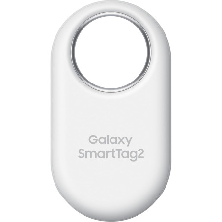 SAMSUNG SmartTag2 (2023) Bluetooth & UWB, IP67 Étanche, Batterie 1.5 Ans, Localisation via App - Blanc